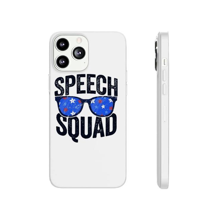 Speech Squad Funny Language Pathologist Teacher Phonecase iPhone
