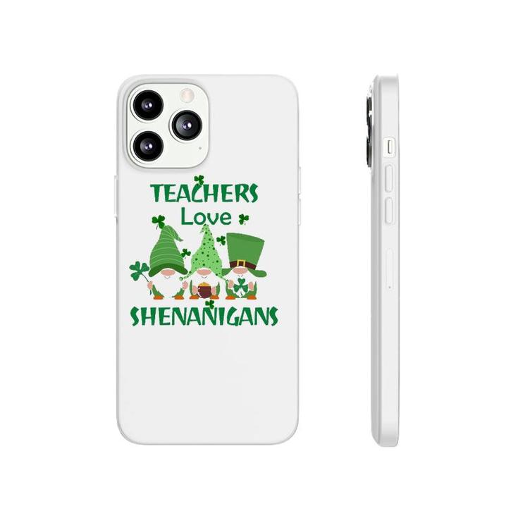St Patrick's Day S His And Hers Four Leaf Clover Teacher Phonecase iPhone