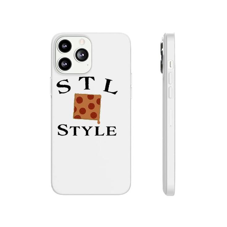 Stl St Louis Style Pepperoni And Provel Square Pizza Phonecase iPhone