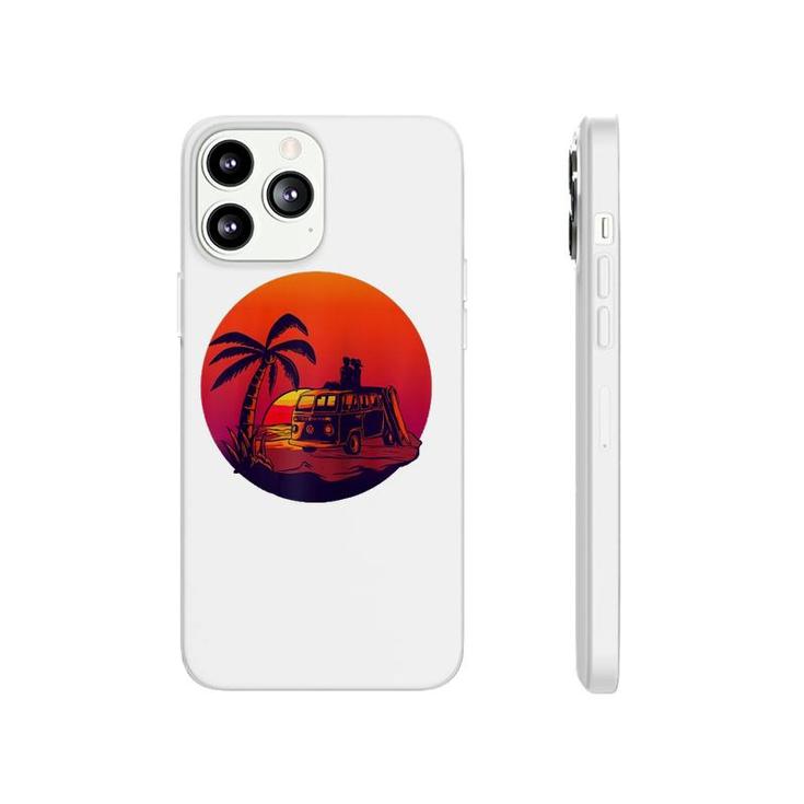 Summer Sunset - Love Van - Travel - Romanic Graphic Phonecase iPhone