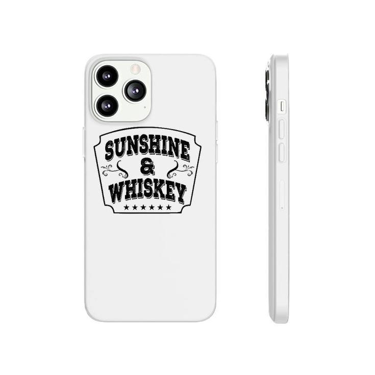Sunshine & Whiskey Summer Whiskey Great Gift Fun Phonecase iPhone