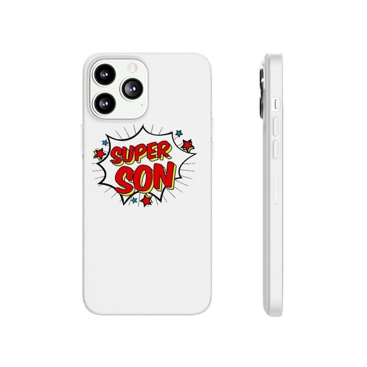 Superhero Super Son Matching Family Superhero S Phonecase iPhone