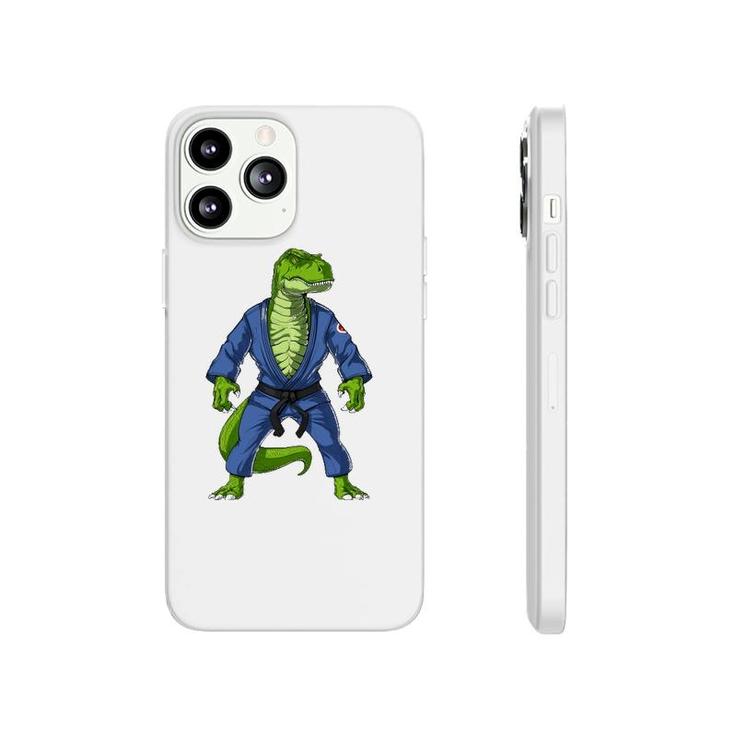 T-Rex Dinosaur Jiu-Jitsu Judo Martial Arts Karate Phonecase iPhone