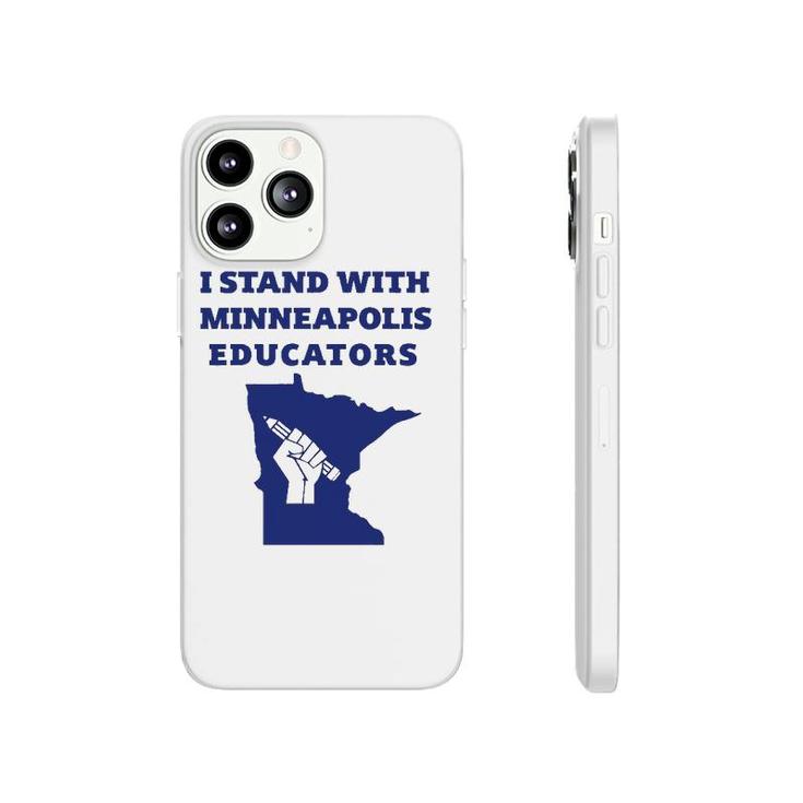 Teacher Walkout I Support Minneapolis Educators 2022 Strike Phonecase iPhone