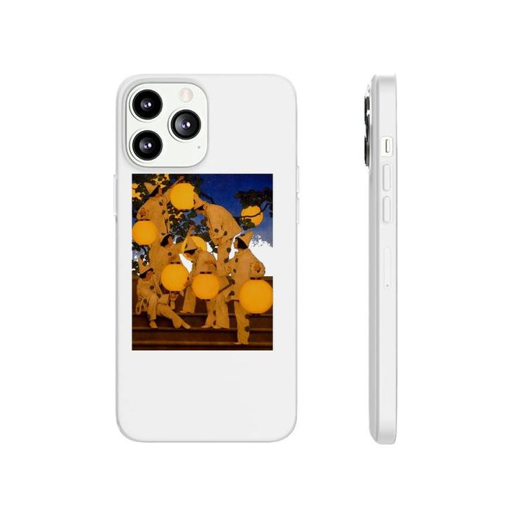 The Lantern Bearers Famous Painting By Parrish Phonecase iPhone