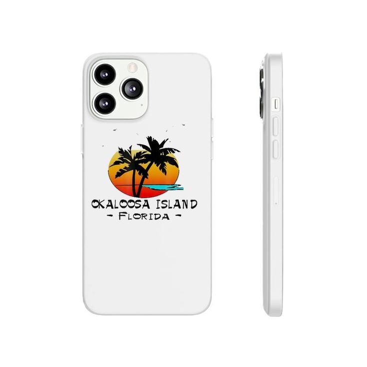 Tropical Okaloosa Island Florida Vacation Beach Gift Phonecase iPhone