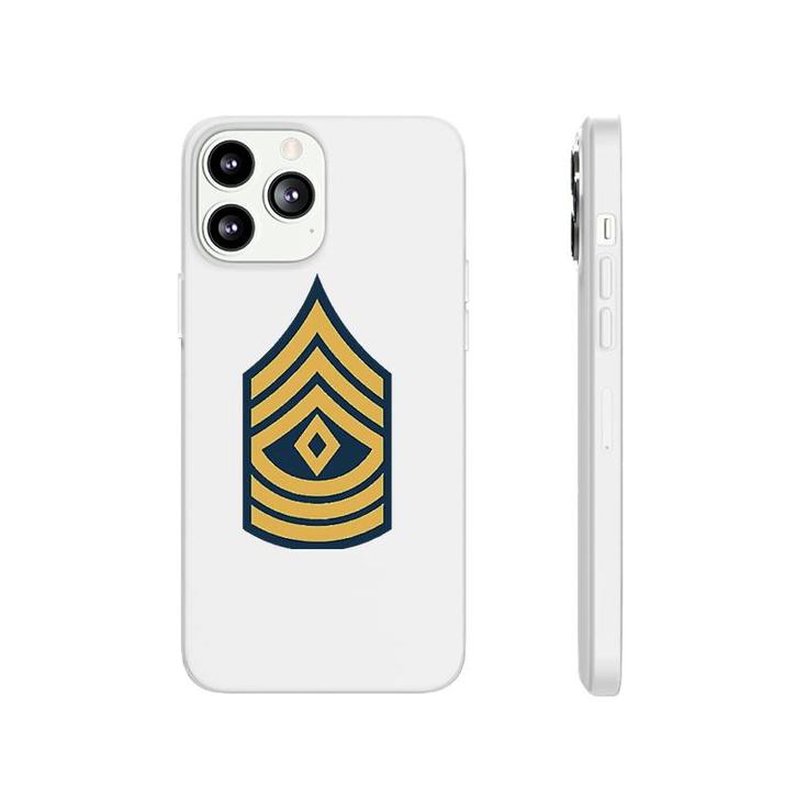 Us Army Rank - First Sergeant E-8 - 1Sg Phonecase iPhone