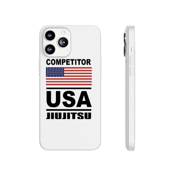 Usa Bjj Competitor Usa Jiu Jitsu Phonecase iPhone
