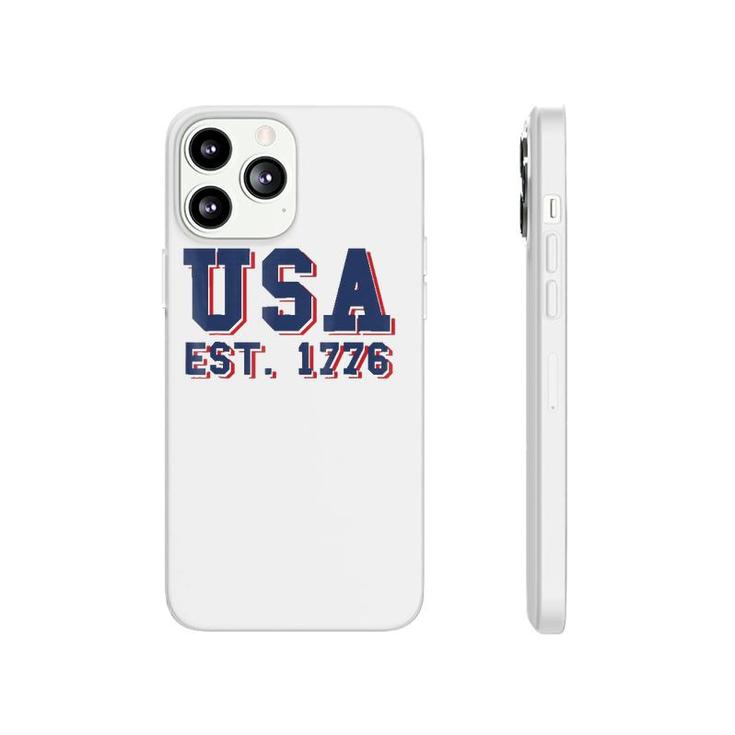 Usa Est 1776, America, 4Th Of July, Patriotic - Phonecase iPhone