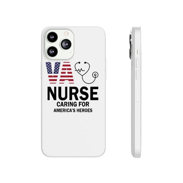 Va Nurse Caring For American's Heroes Phonecase iPhone