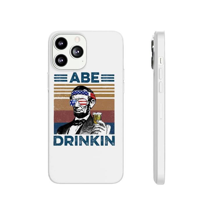 Vintage Abe Drinkin 4Th July Phonecase iPhone