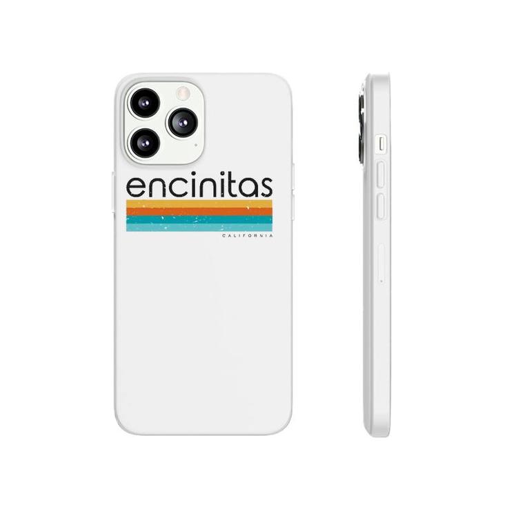 Vintage Encinitas California Ca Retro Design Phonecase iPhone