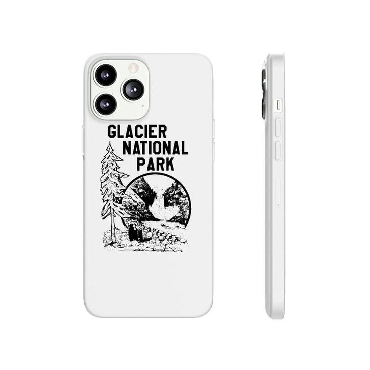 Vintage Glacier National Park Camping Phonecase iPhone