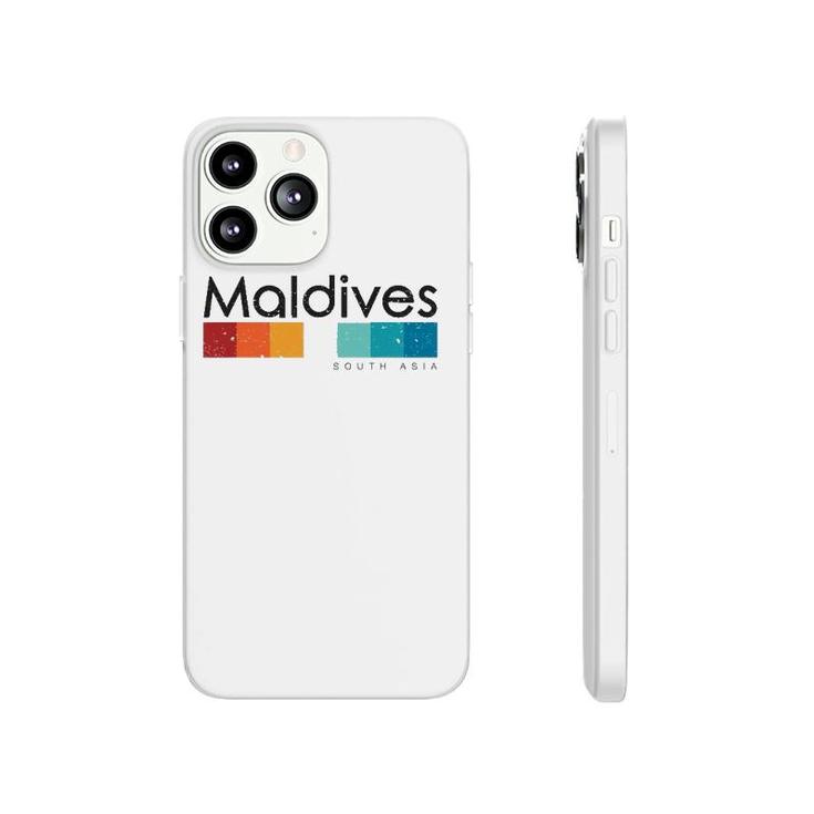 Vintage Maldives South Asia Retro Design Phonecase iPhone