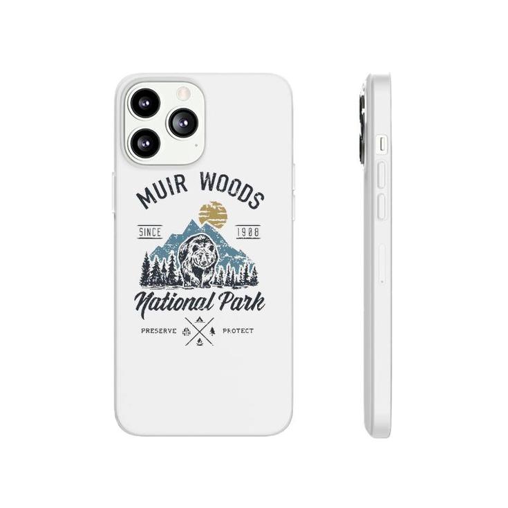 Vintage Muir Woods National Park Hiking Camping Phonecase iPhone
