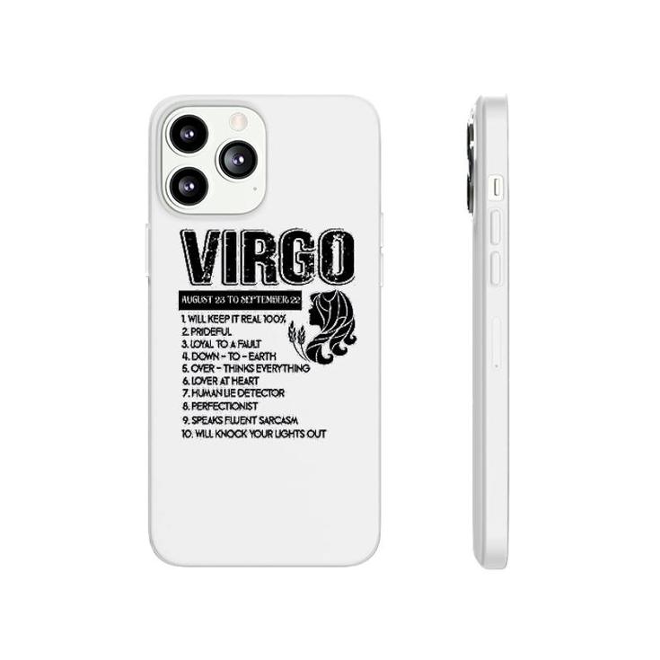 Virgo Pesonality Phonecase iPhone