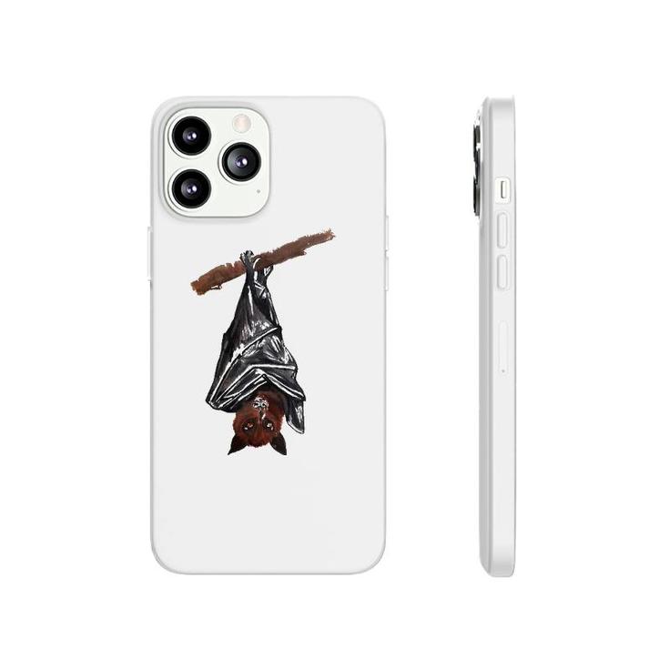 Watercolour Fruit Bat Flying Fox Nature Watercolor Animal Phonecase iPhone