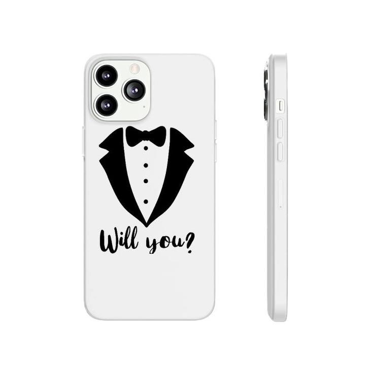 Will You Marry Me Sign Funny Gay Marriage Proposal Man Gift Phonecase iPhone