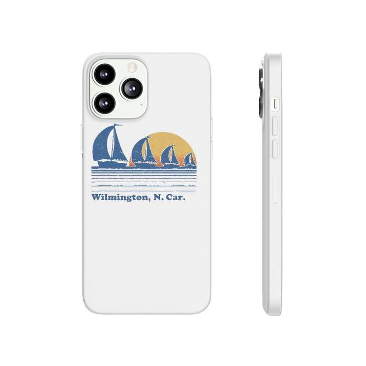 Wilmington Nc Sailboat Vintage 80S Sunset Tee Phonecase iPhone