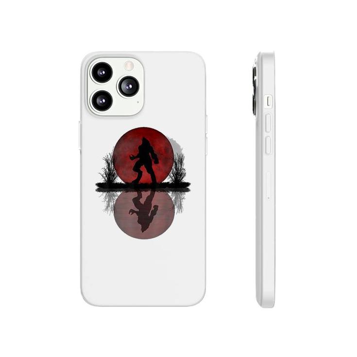 Wolf And Red Moon Phonecase iPhone