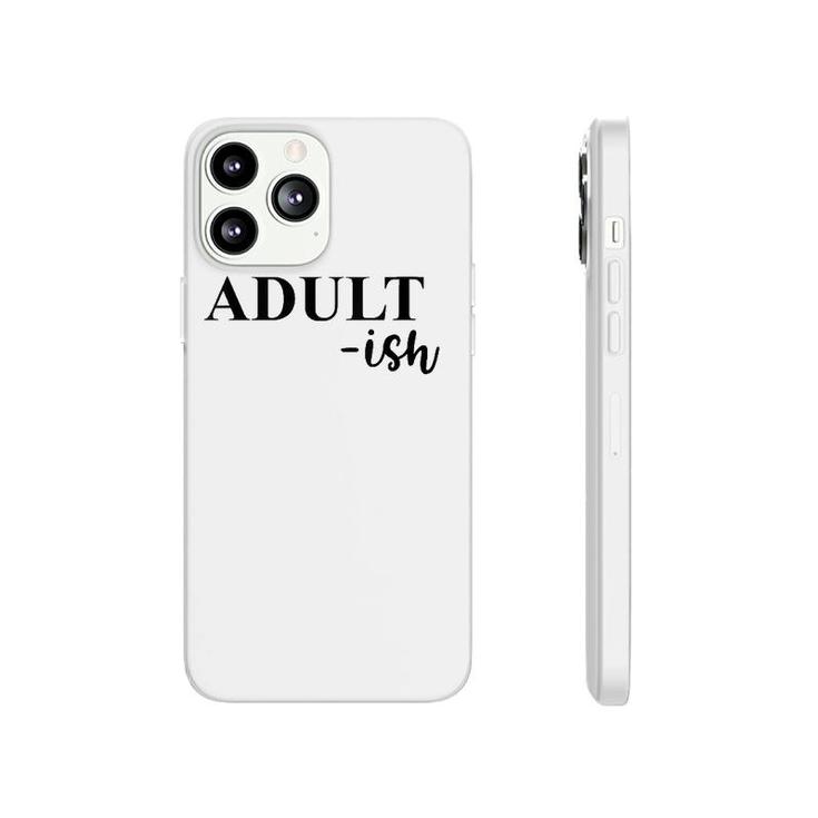 Womens Adult-Ish Dark V-Neck Phonecase iPhone