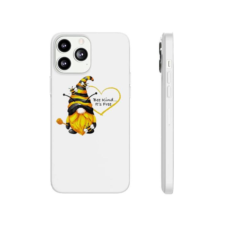 Womens Bee Kind Inspirational Gnome Phonecase iPhone