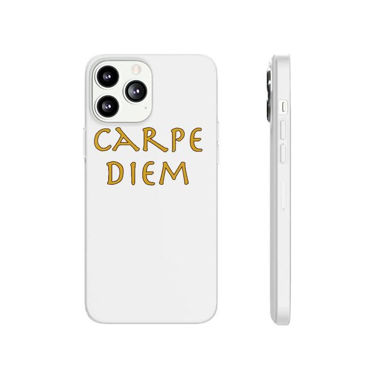 Womens Carpe Diem Happiness Inspiration For Busy People Phonecase iPhone