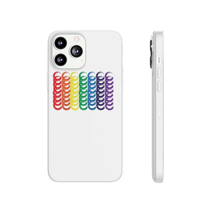 World Gay Pride Equality & Unity Lgbtqia Love Rainbow Flag  Phonecase iPhone