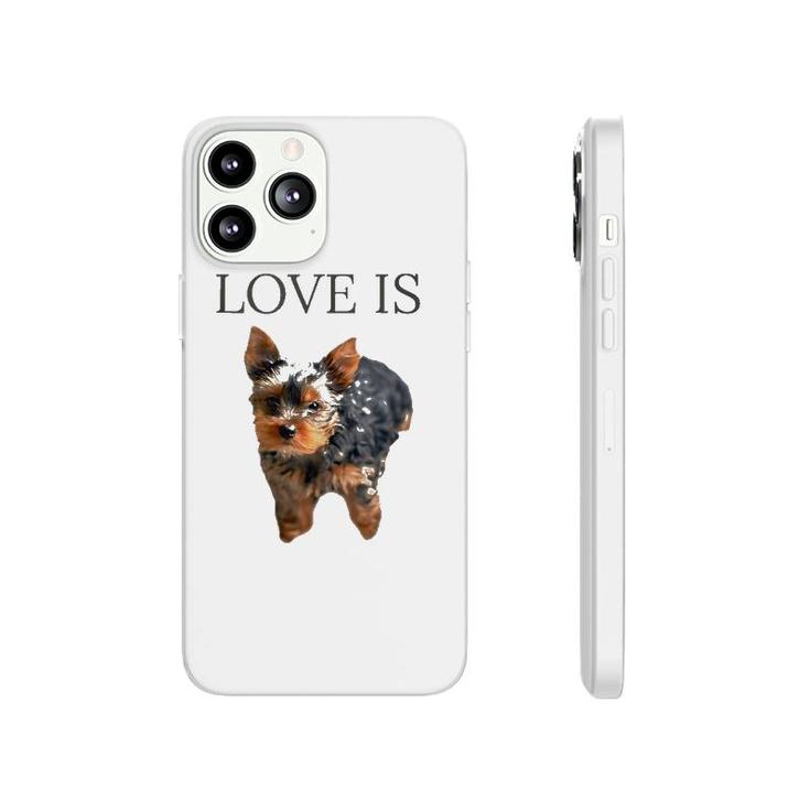 Yorkie  Love Yorkshire Terrier Gifts Men Women Phonecase iPhone