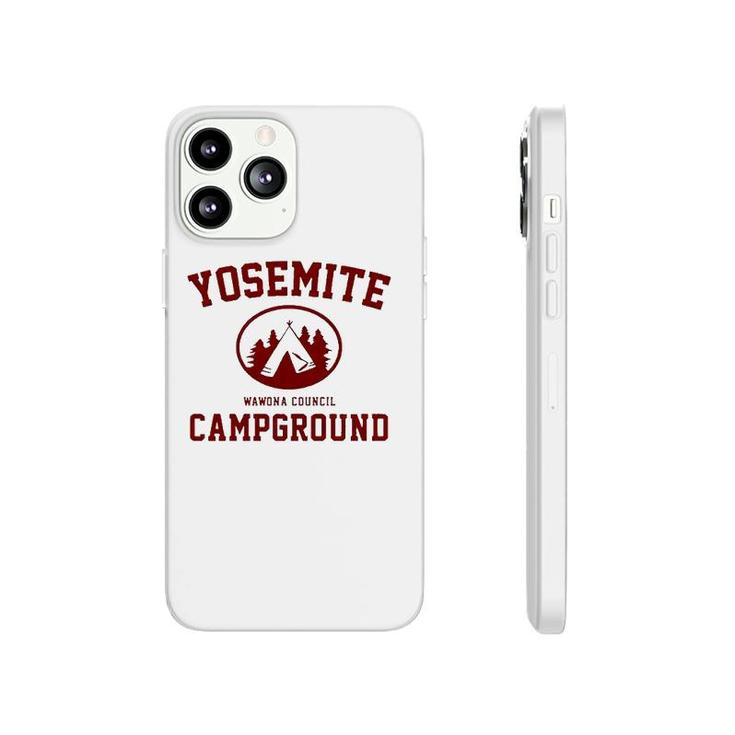 Yosemite Campground California Camping Lover Gift Phonecase iPhone