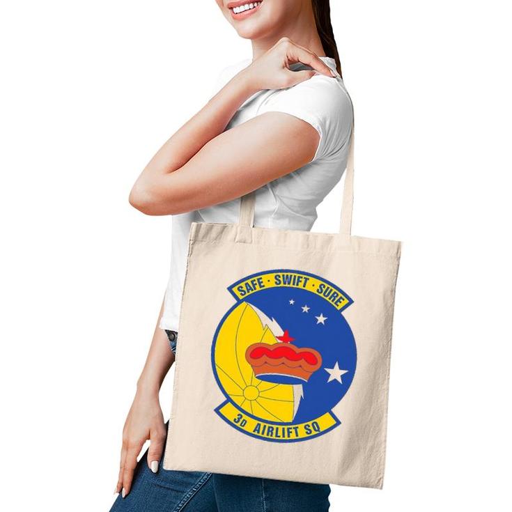 3Rd Airlift Squadron United States Air Force Tote Bag