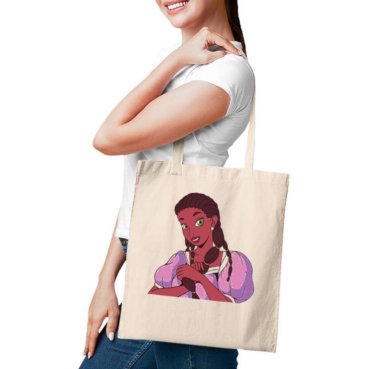 African American Black History Afro Gift Princes Woman Queen Tote Bag