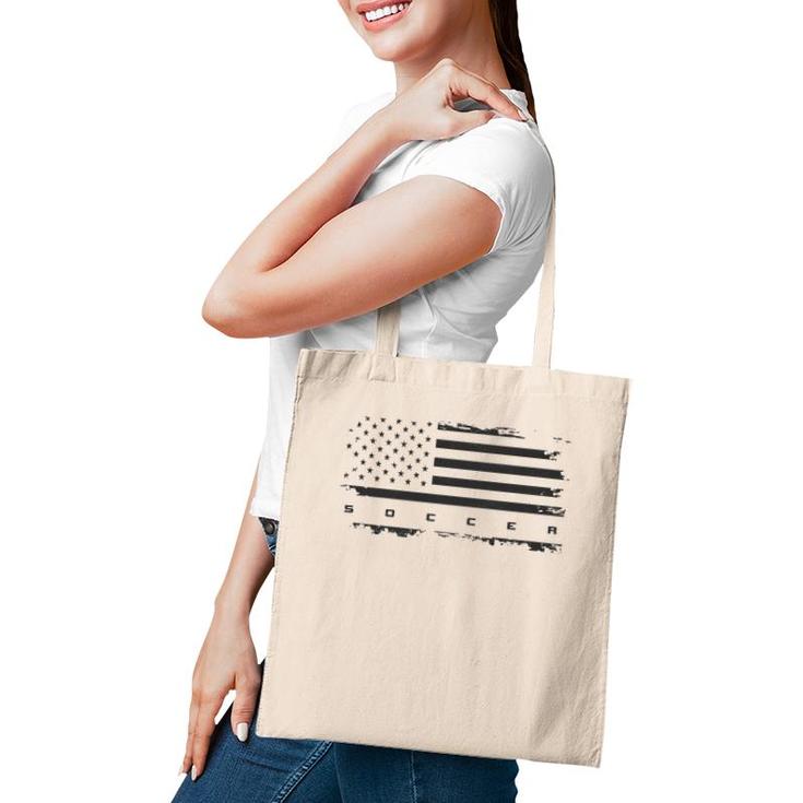 American Flag Soccer Apparel - Soccer Tote Bag American Flag Soccer Apparel - Soccer Tote Bag