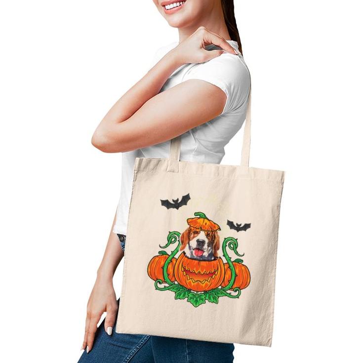 Beagle Costume Halloween Pumpkin Halloween Funny Dog Gift Tote Bag