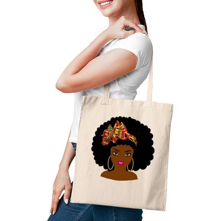 Black Girl Magic  African Queen Melanin Girl Power Tote Bag