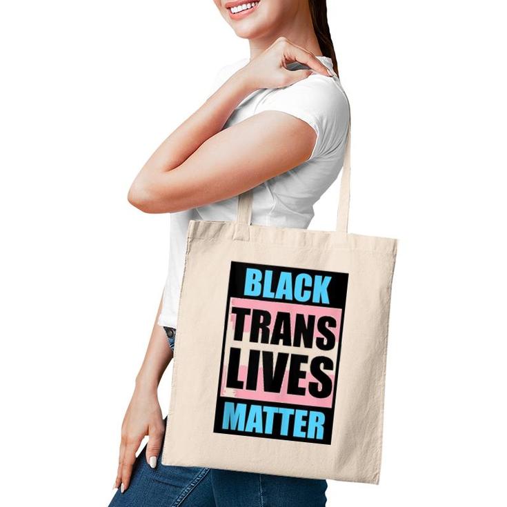 Black Trans Lives Matters Lgbt Tote Bag