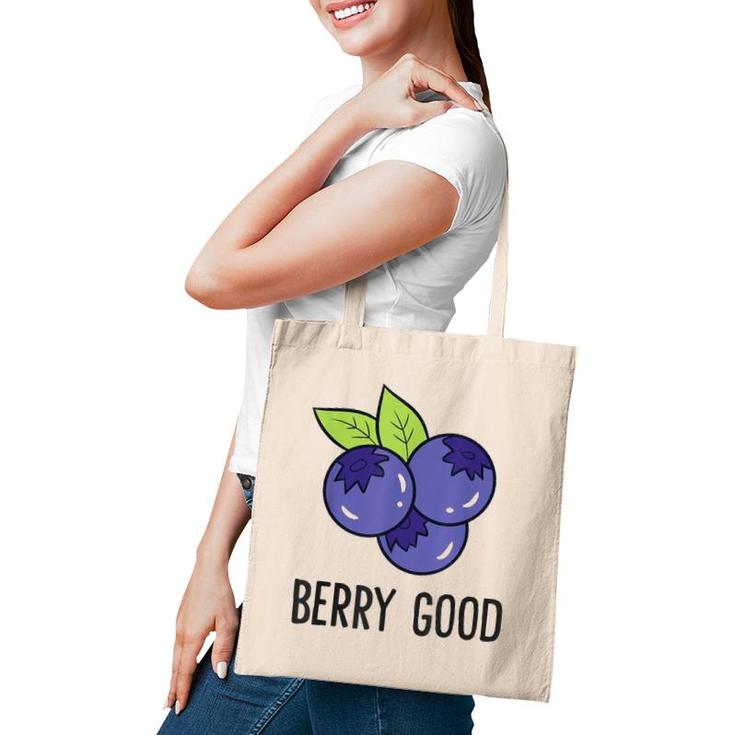 Blueberry Fruit Berry Good Blueberry Fruit Love Blueberries Tote Bag
