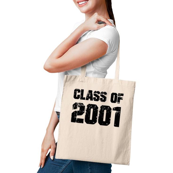 Class Of 2001 High School College Graduation Reunion Gift  Tote Bag