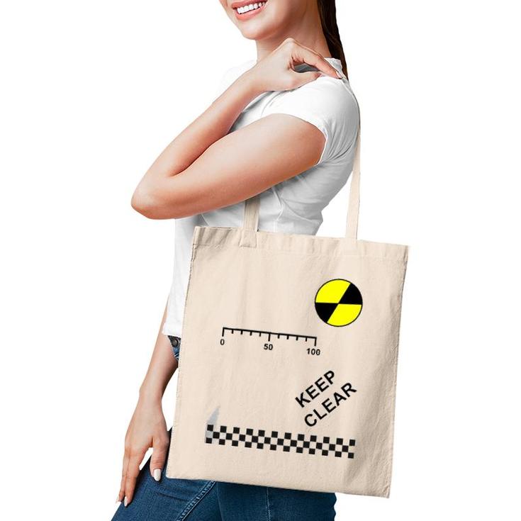 Crash Test Dummy Funny Easy Lazy Cosplay Halloween Costume Tote Bag