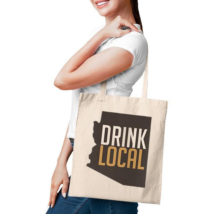 Edge Of The World Brewery - Drink Local Arizona Pocket  Tote Bag