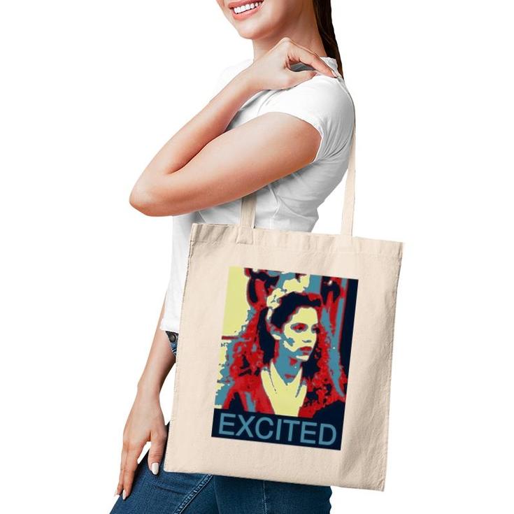 Excited Classic Hope 1980S Fashion Trends Tote Bag