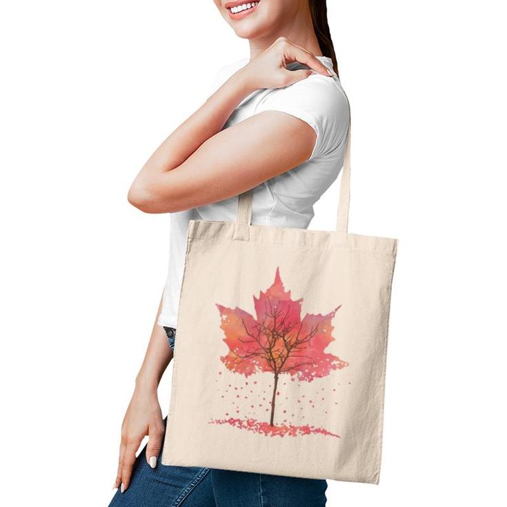 Fall Leaves Graphic Tee- Popular Fall Tote Bag