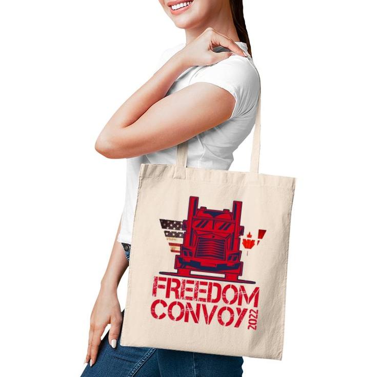 Freedom Convoy 2022 Support Our Truckers Convoy  Tote Bag