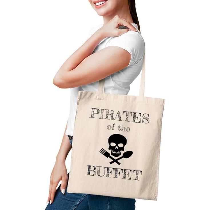 Funny Cruise Ship Pirates Of The Buffet Cruising Tote Bag