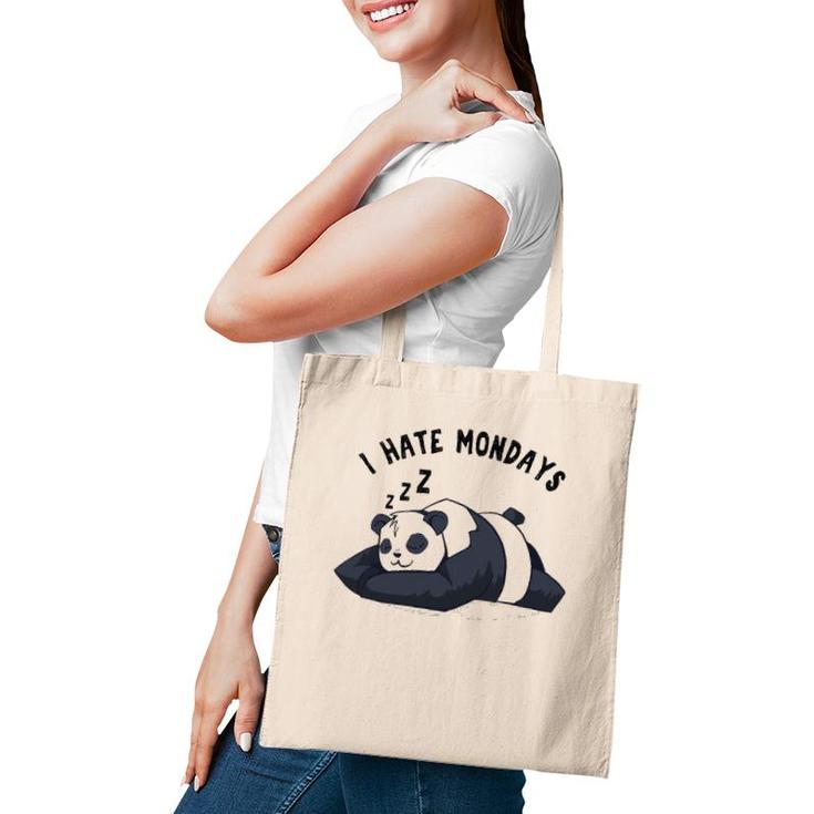 Funny Students Teacher Employees Office Worker I Hate Mondays Tote Bag