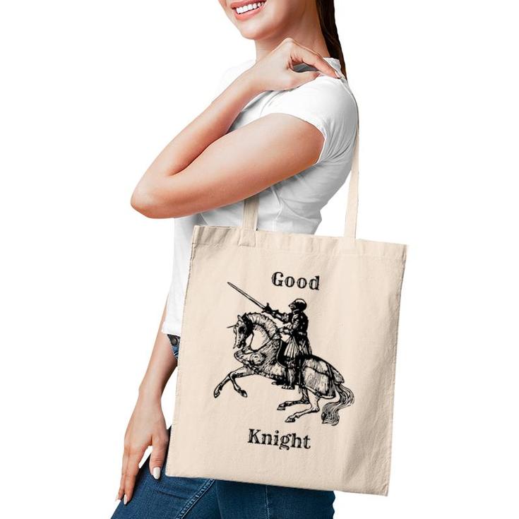 Good Knight Night Graphic Lover Gift Tote Bag