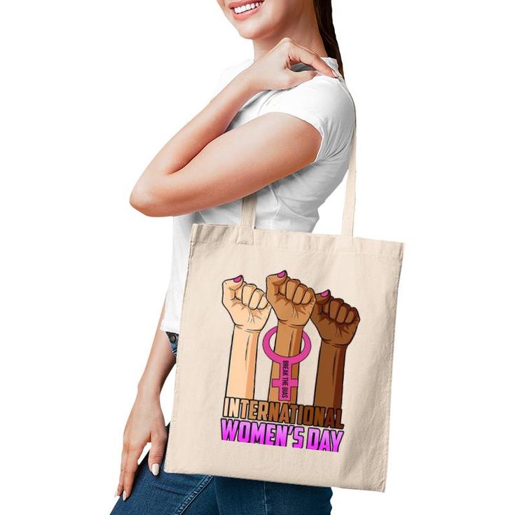 International Women's Day 2022 Break The Bias 8 March Gifts Tote Bag