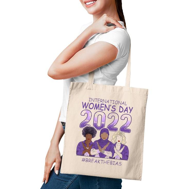 Iwd 2022 International Women's Day Break The Bias 8 March Tote Bag