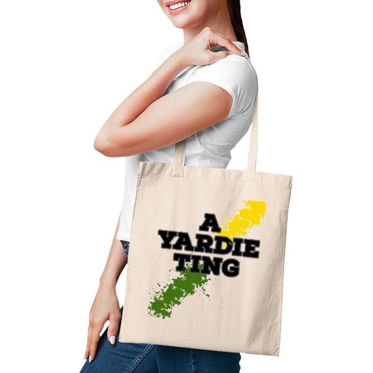 Jamaican Caribbean Yardie Ting Style Tote Bag