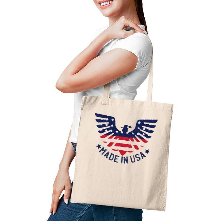 July 4Th Patriotic S - Made In Usa American Pride Eagle Tote Bag